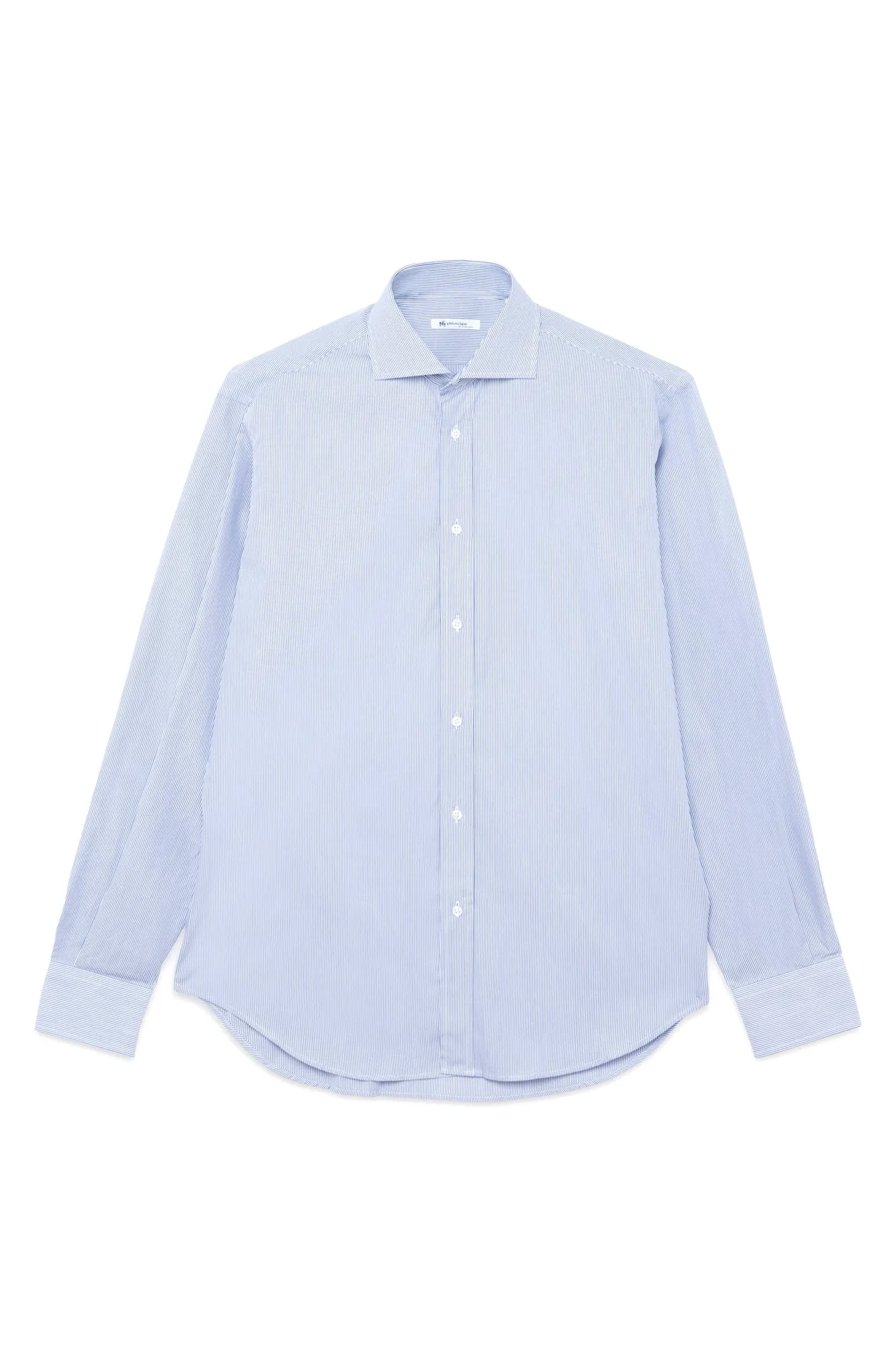 Camicia bastone Cotone Collo Francese