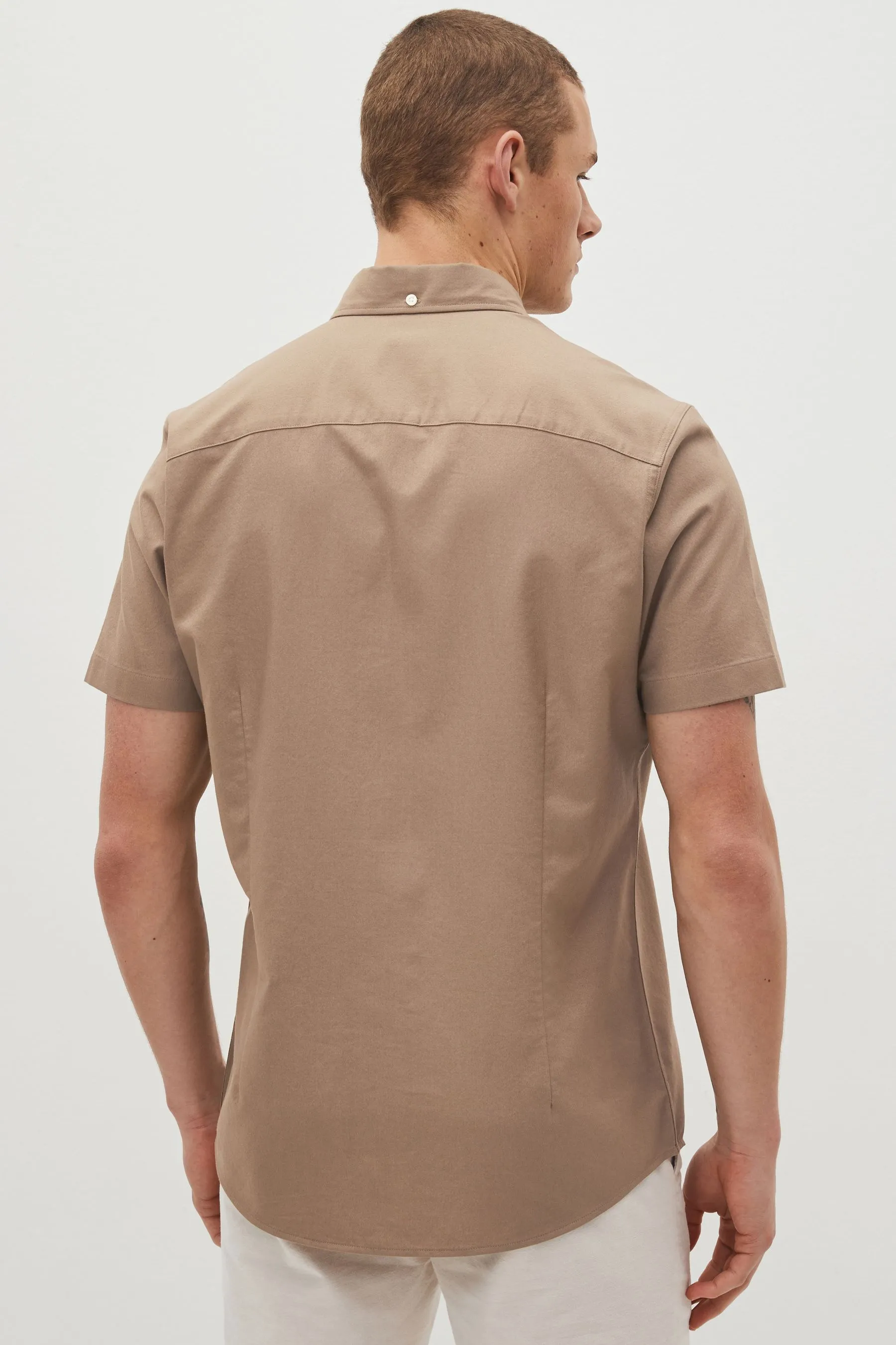 Camicia Oxford a maniche corte    