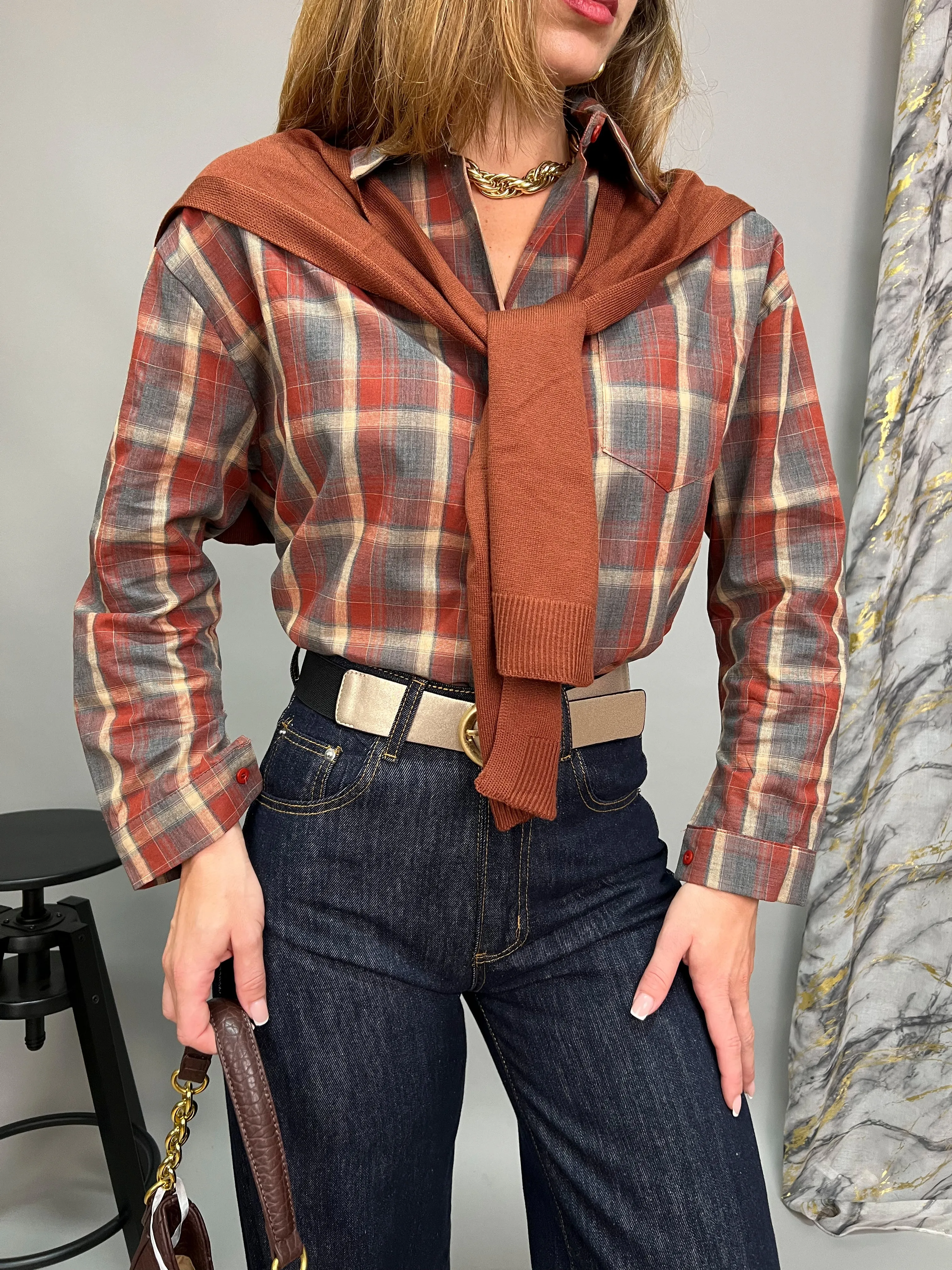 Camicia Serina a quadri
