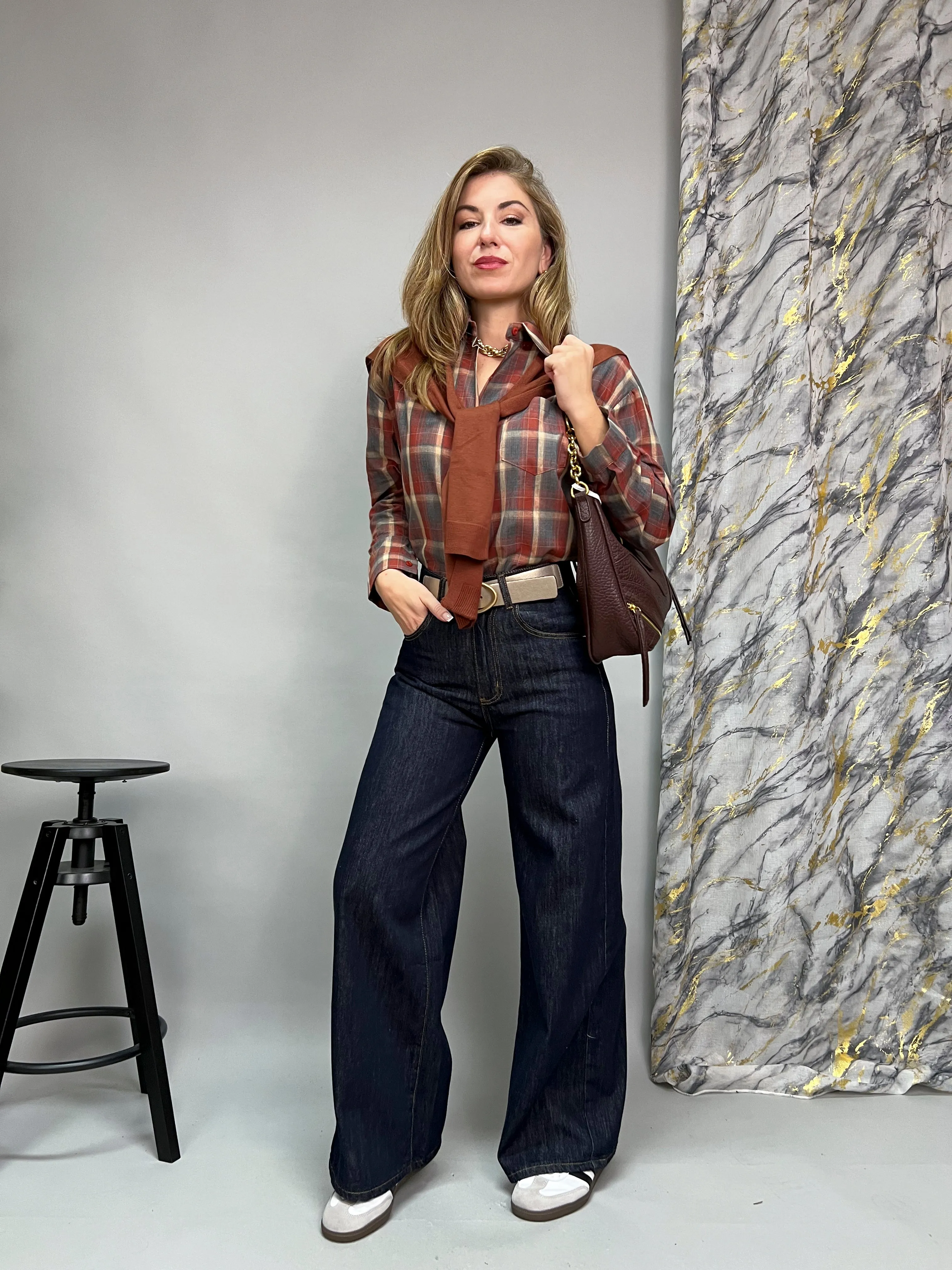 Camicia Serina a quadri