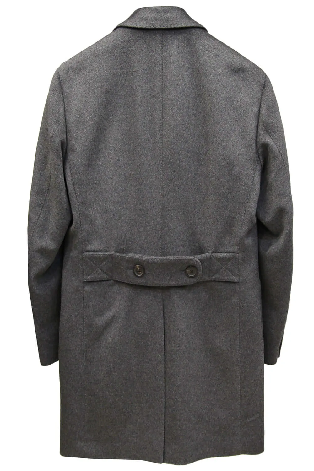 Cappotto con martingala - LARDINI