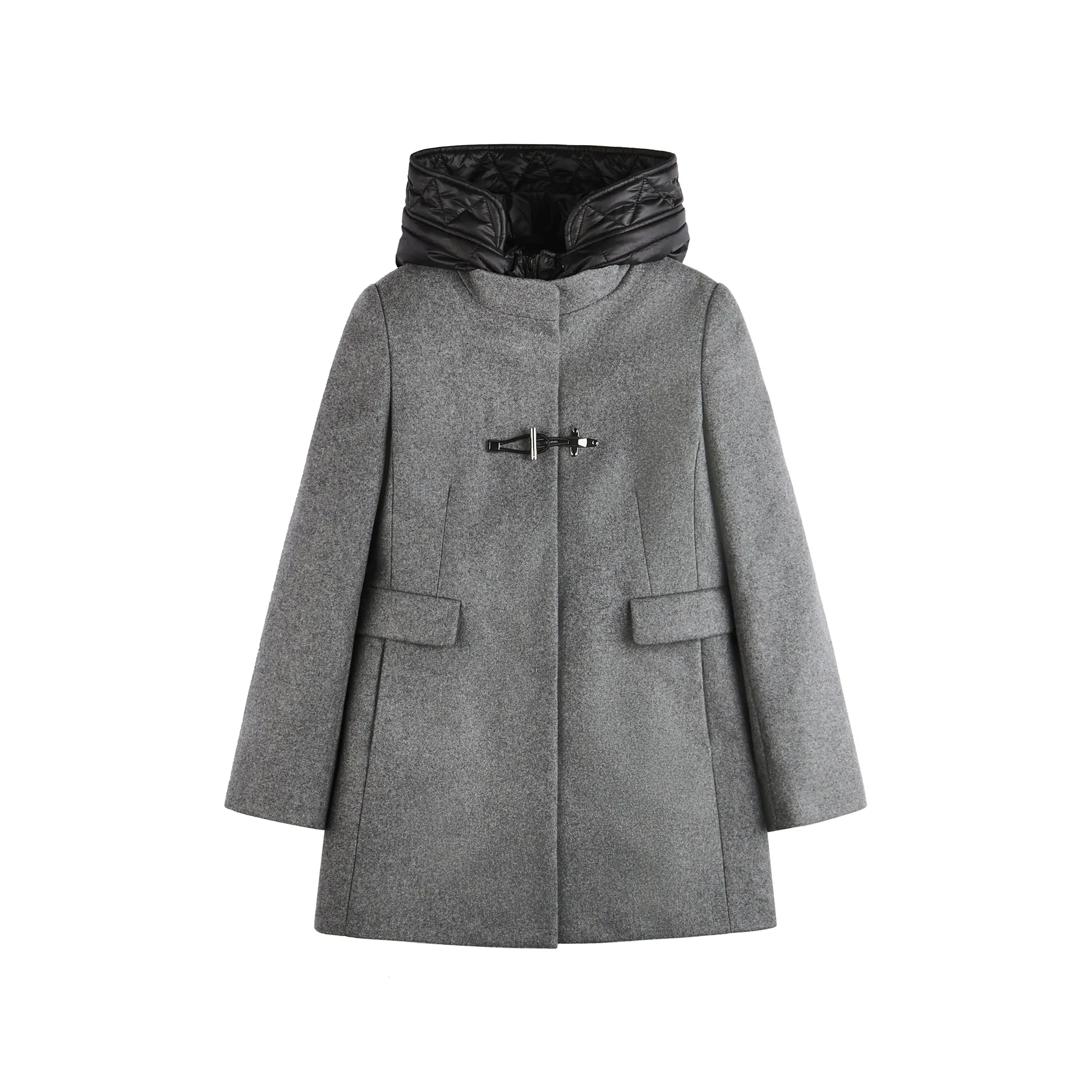 Cappotto Donna Toggle Grigio