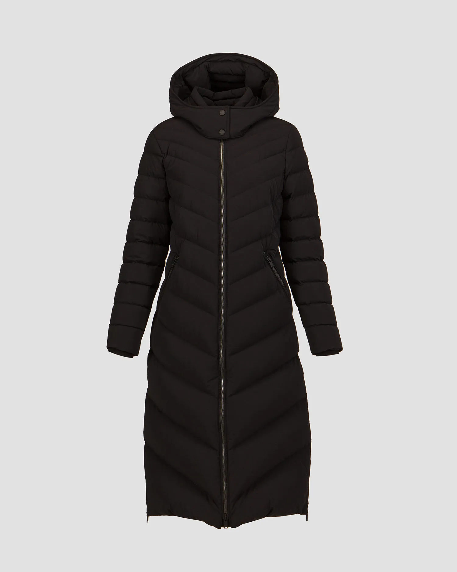 Cappotto nero con piumino da donna Moose Knuckles Cooper Lake Parka M33LP235-292