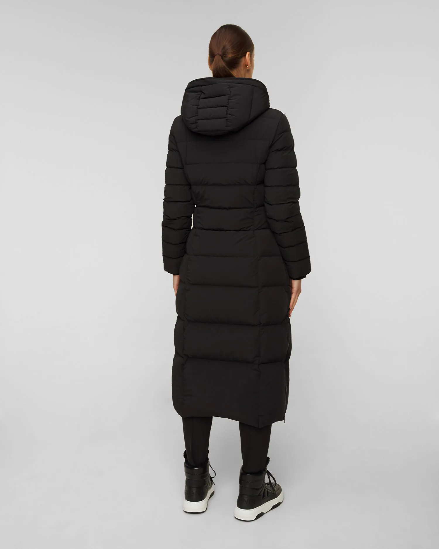 Cappotto nero con piumino da donna Moose Knuckles Cooper Lake Parka M33LP235-292