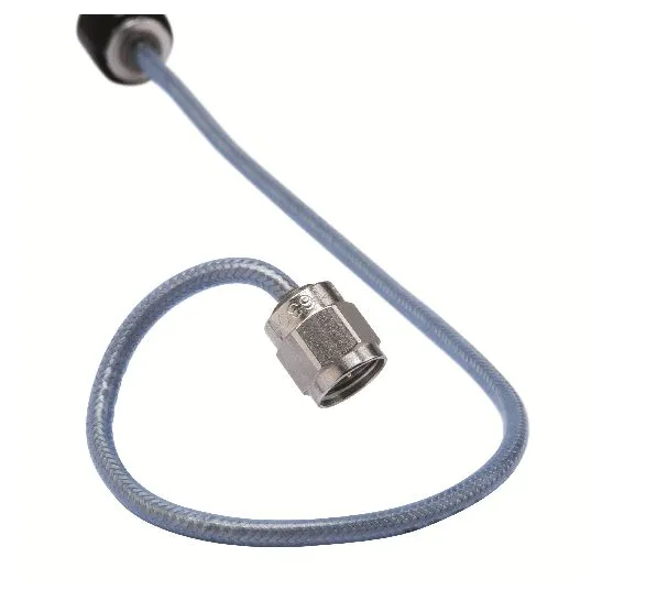 Cavo coassiale Huber+Suhner, SMA / SMA, L. 7poll, 50 Ω, col. Blu