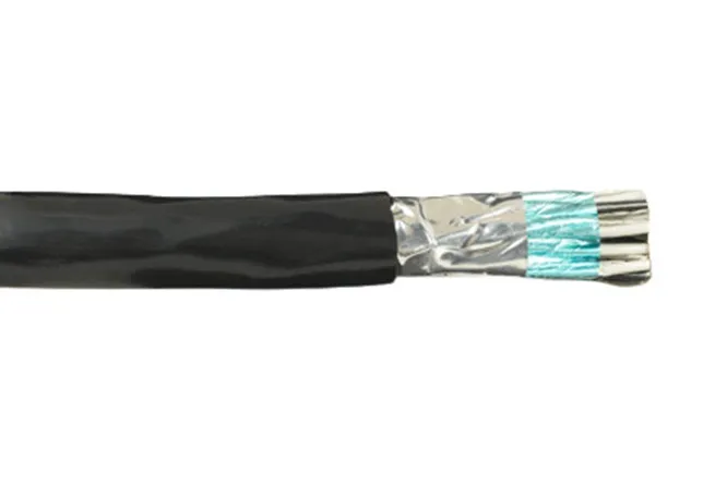 Cavo industriale multipolare schermato a 3 cond. 0,08 mm2, 28 AWG, L. 1000ft