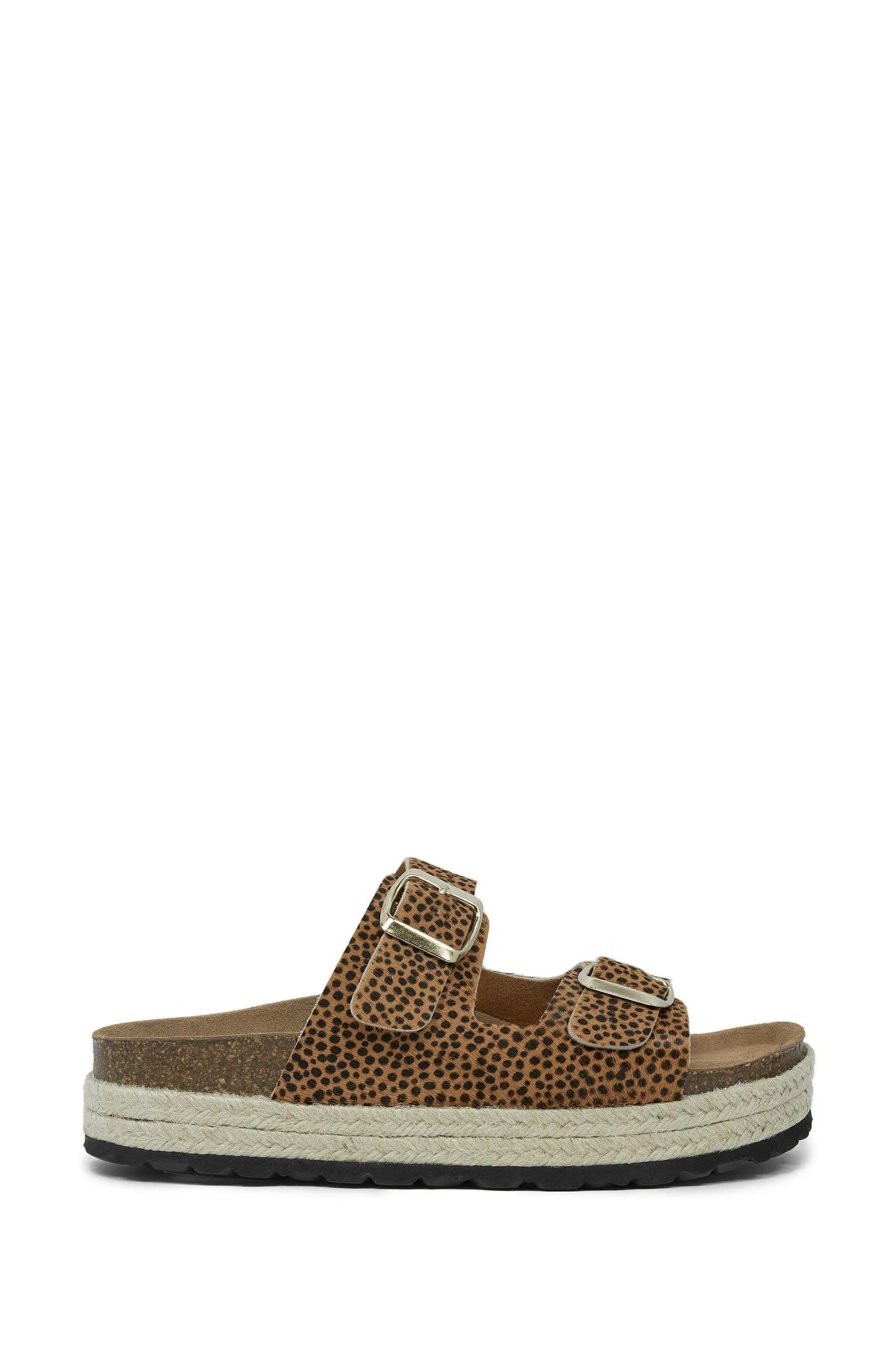 Celtic & Co. Naturale - Sandali con doppia fibbia