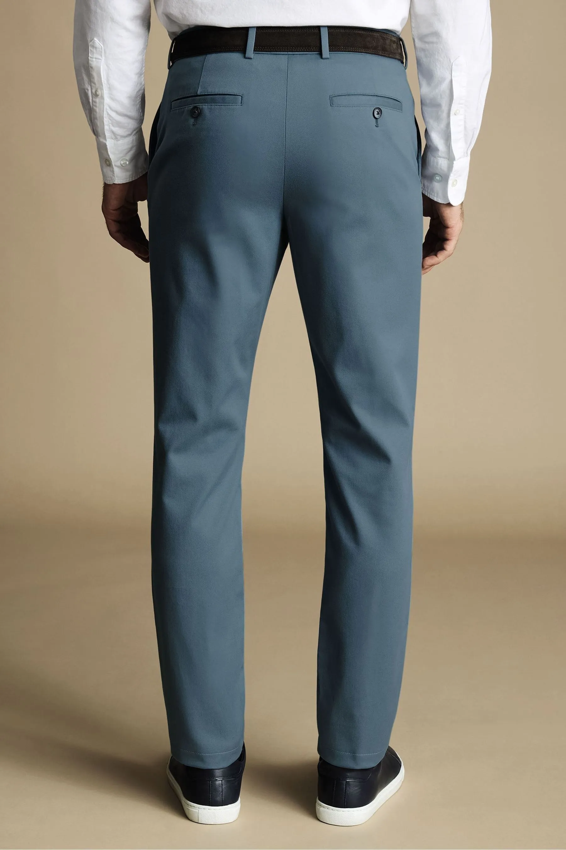 Charles Tyrwhitt - Classic Fit - Pantaloni chino no-stiro