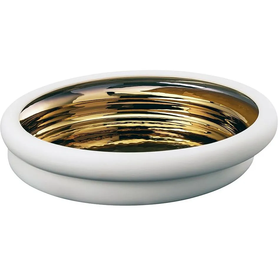 Ciotola Rosenthal Hop colore Bianco, Oro