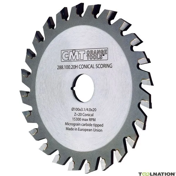 CMT 288.200.36H Lama conica a taglio frontale 200 x 20 x 36T
