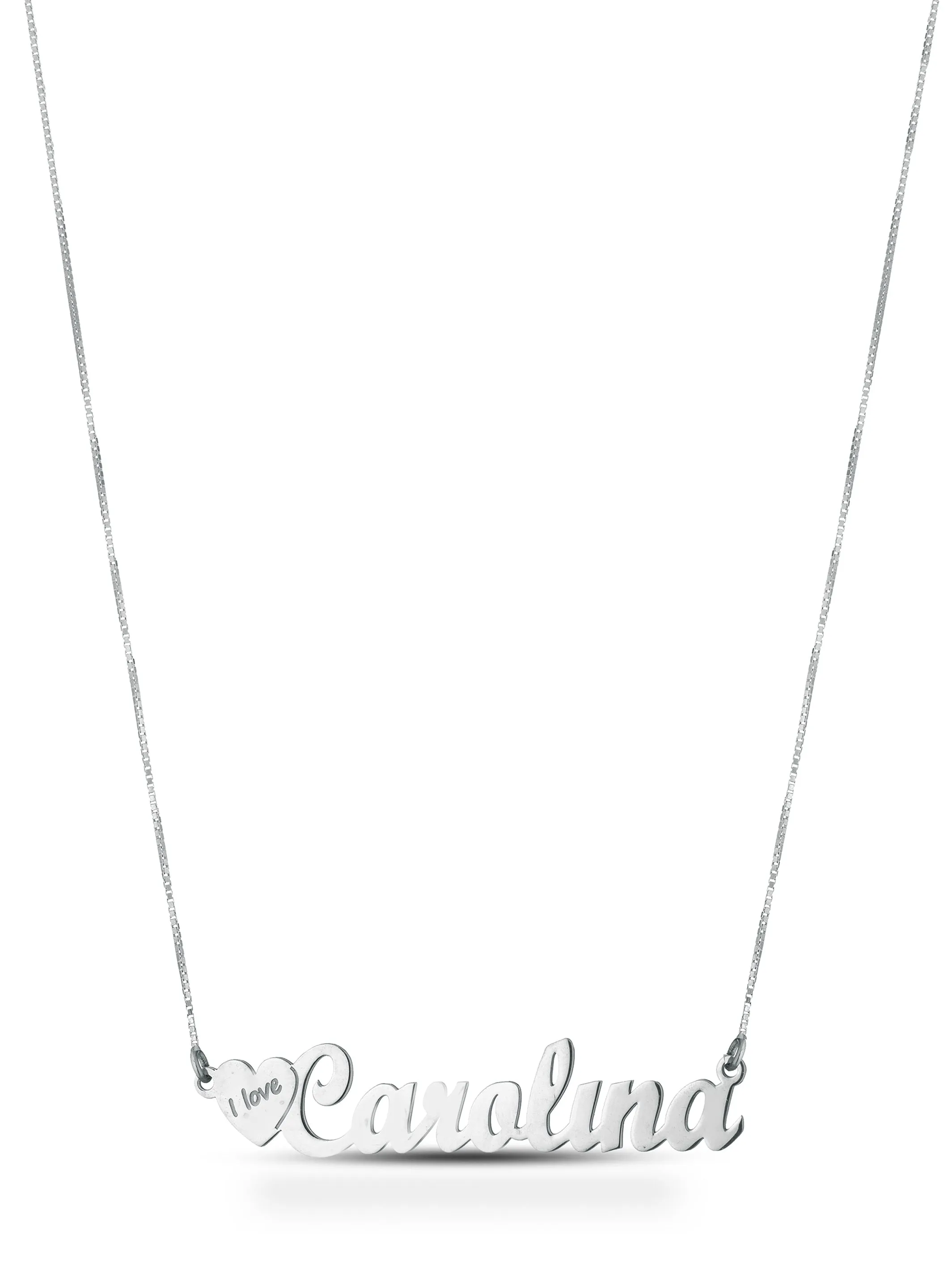 Collana in Argento Personalizzata con Nome