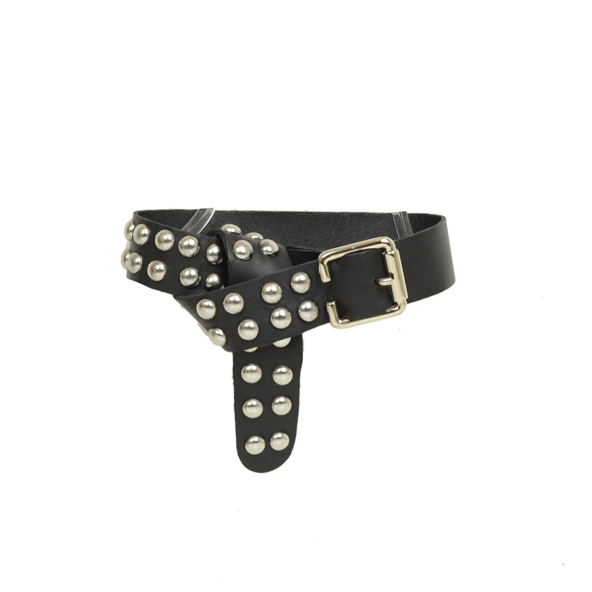 Coppia di Cavigliere con Borchie Argento