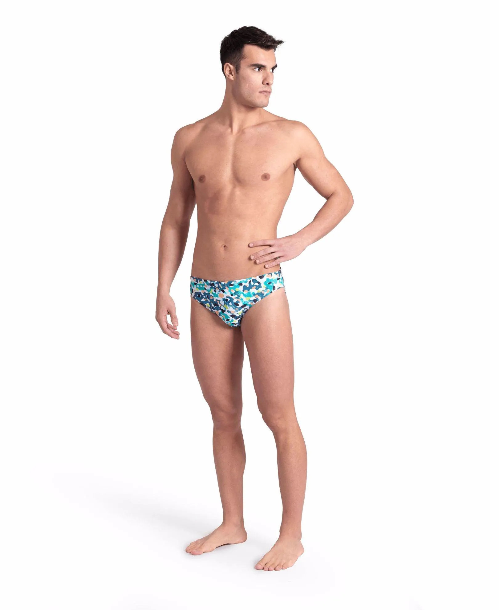 COSTUME SLIP DA NUOTO DA UOMO ARENA SWIM BRIEFS ALLOVER 005244 811