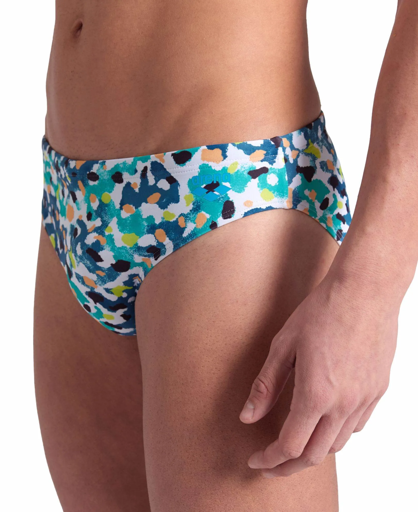 COSTUME SLIP DA NUOTO DA UOMO ARENA SWIM BRIEFS ALLOVER 005244 811