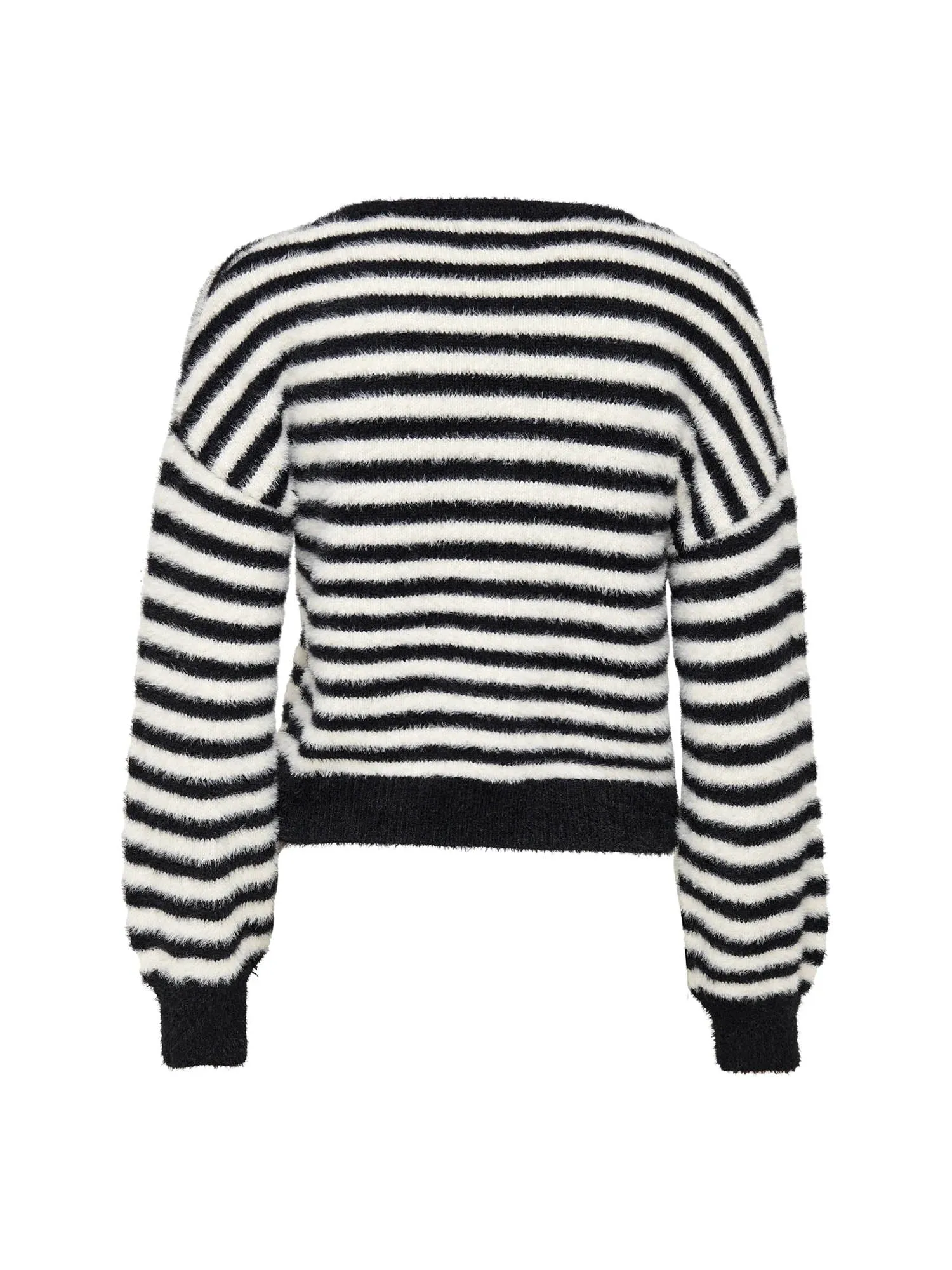 ----------Cropped Crew Neck Pullover---------