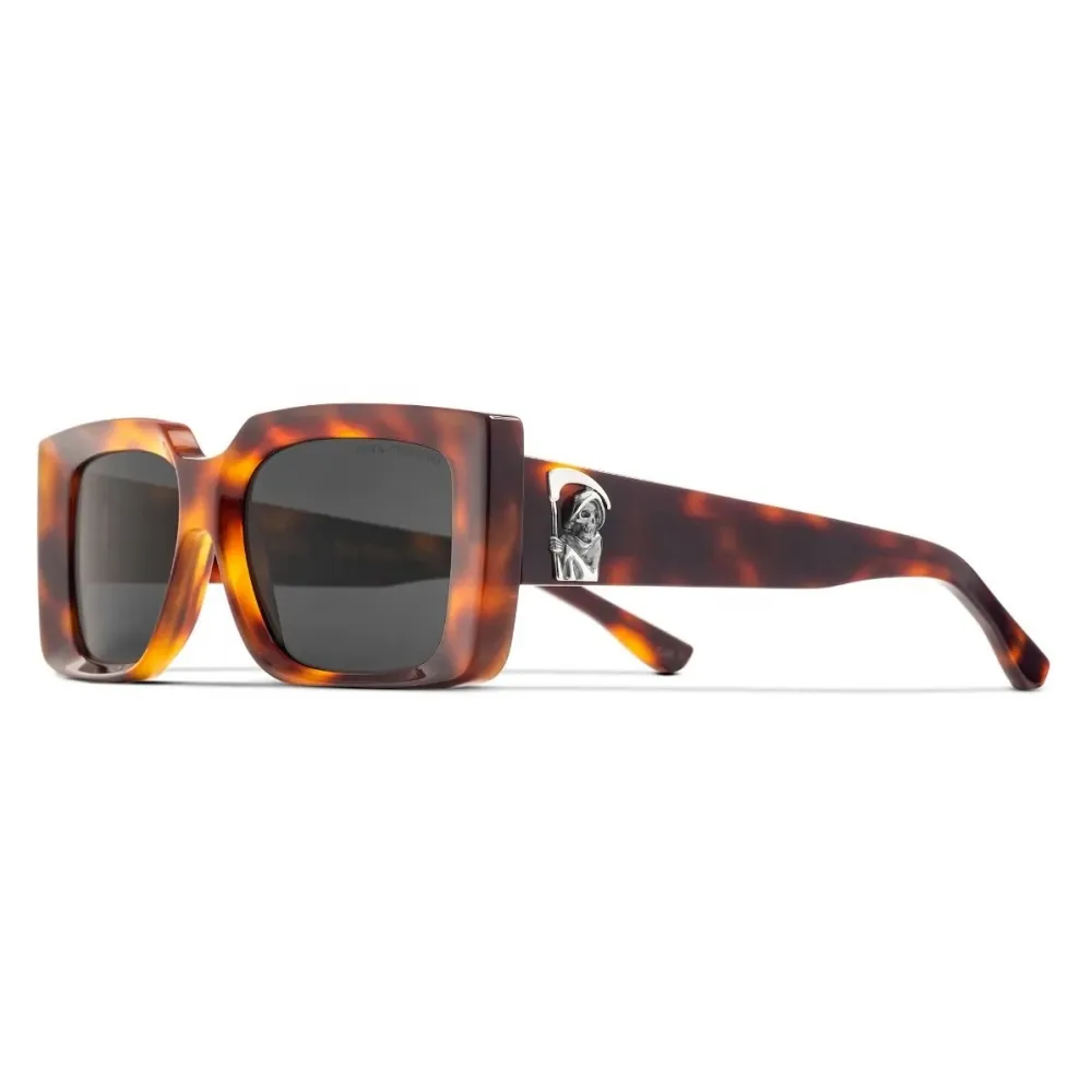 Cutler & Gross - The Great Frog Reaper Square Sunglasses - Tiger Eye Havana - Luxury - Cutler & Gross Eyewear