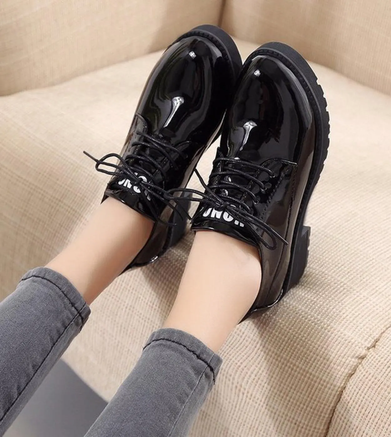 Designers Brand Donna Stivaletti Tacchi Scarpe femminili Donna Autunno Glitter Stivali con lacci Casual Bling Rosa Nero Bianco