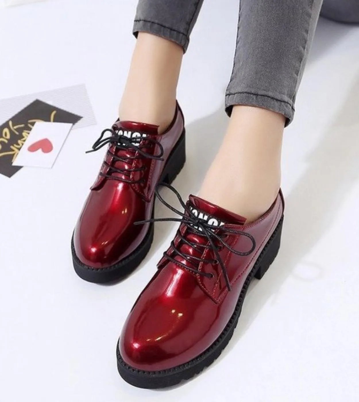 Designers Brand Donna Stivaletti Tacchi Scarpe femminili Donna Autunno Glitter Stivali con lacci Casual Bling Rosa Nero Bianco