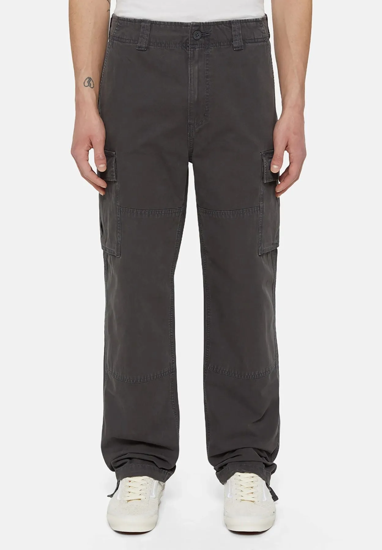 Dickies Pantaloni Johnson Cargo Grigio