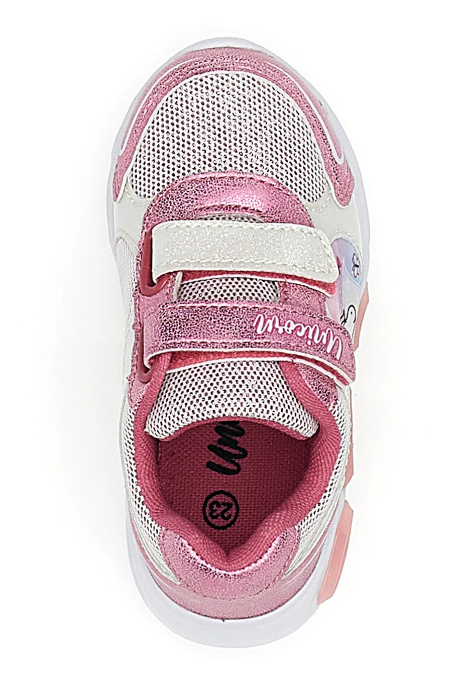   DISNEY Sneakers Rosa con Luci e Velcro Disney Unicorno 8010079