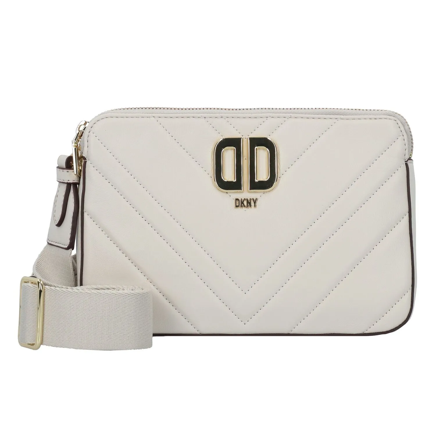 DKNY Delphine borsa a tracolla in pelle 23 cm