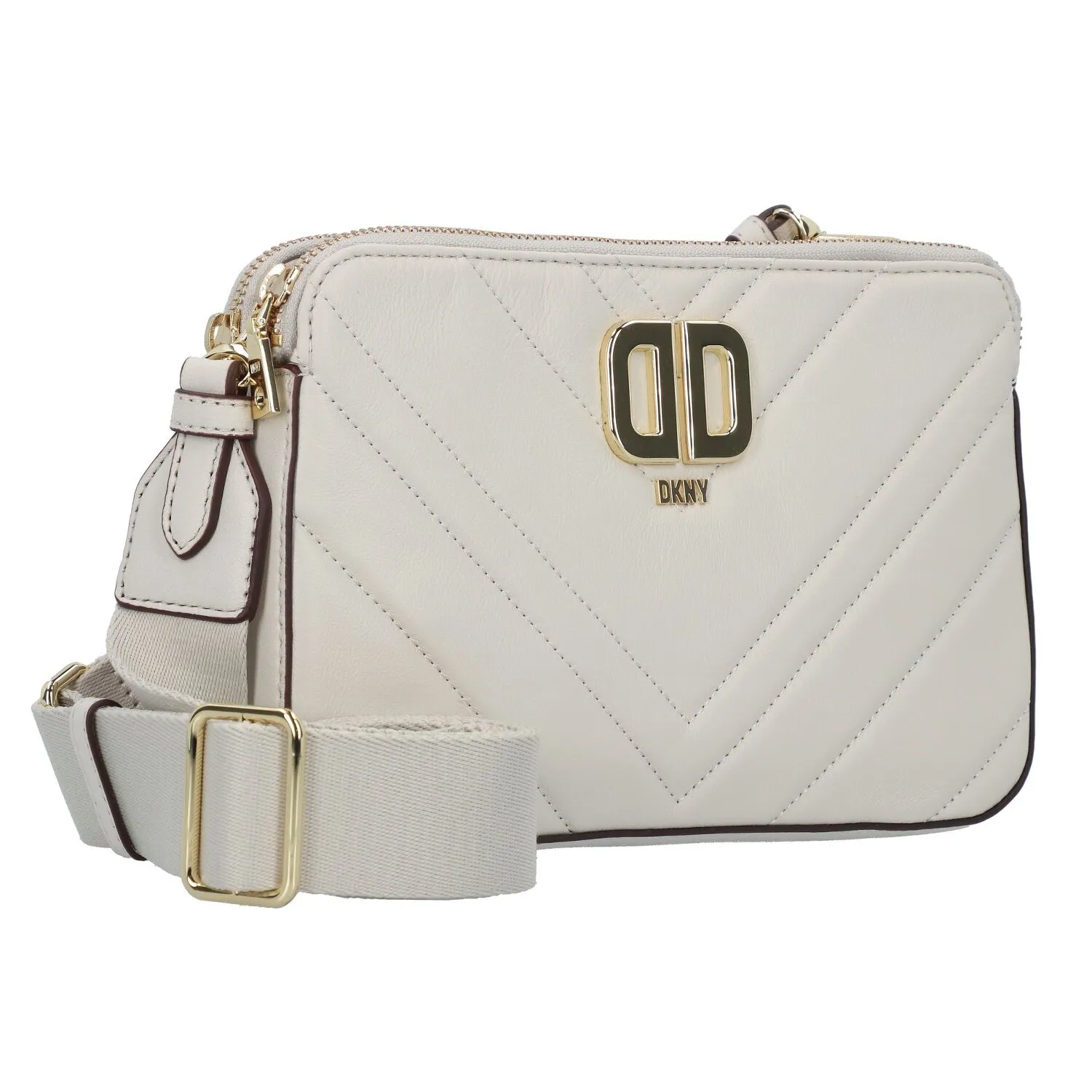 DKNY Delphine borsa a tracolla in pelle 23 cm