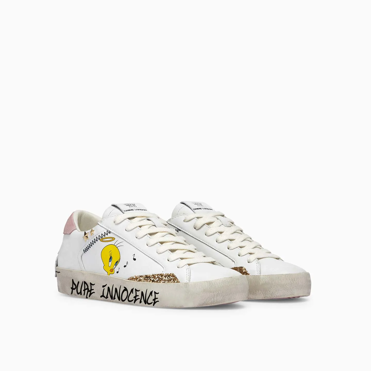 DS4-Distressed Angel Tweety Bird 88003 White Woman  