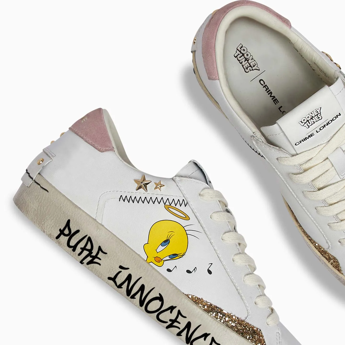 DS4-Distressed Angel Tweety Bird 88003 White Woman  