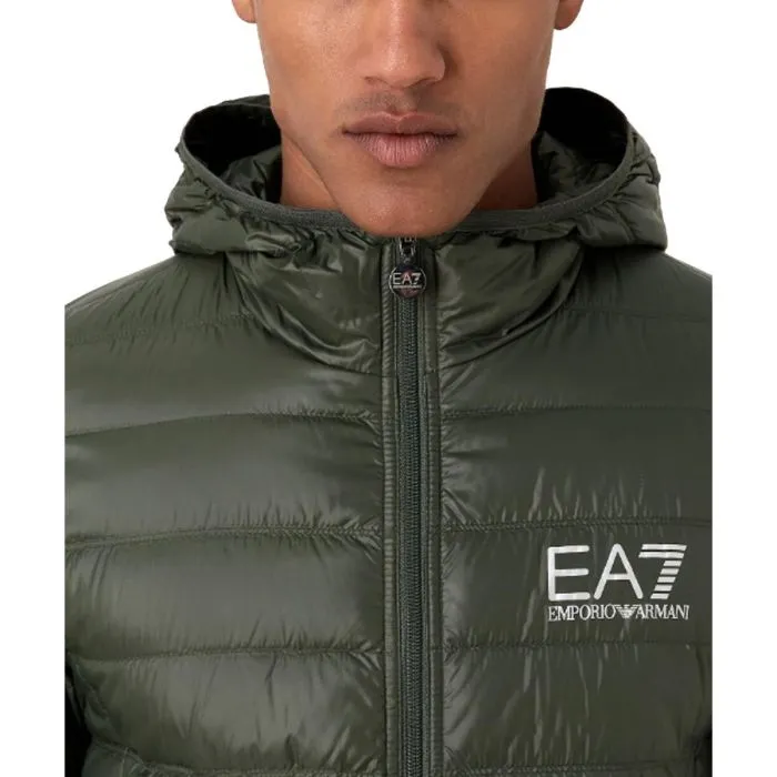 EA7 Emporio Armani Piumino Packable Core Identity Con Cappuccio