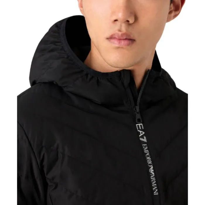 EA7 Emporio Armani Piumino Packable Premium Shield Con Cappuccio