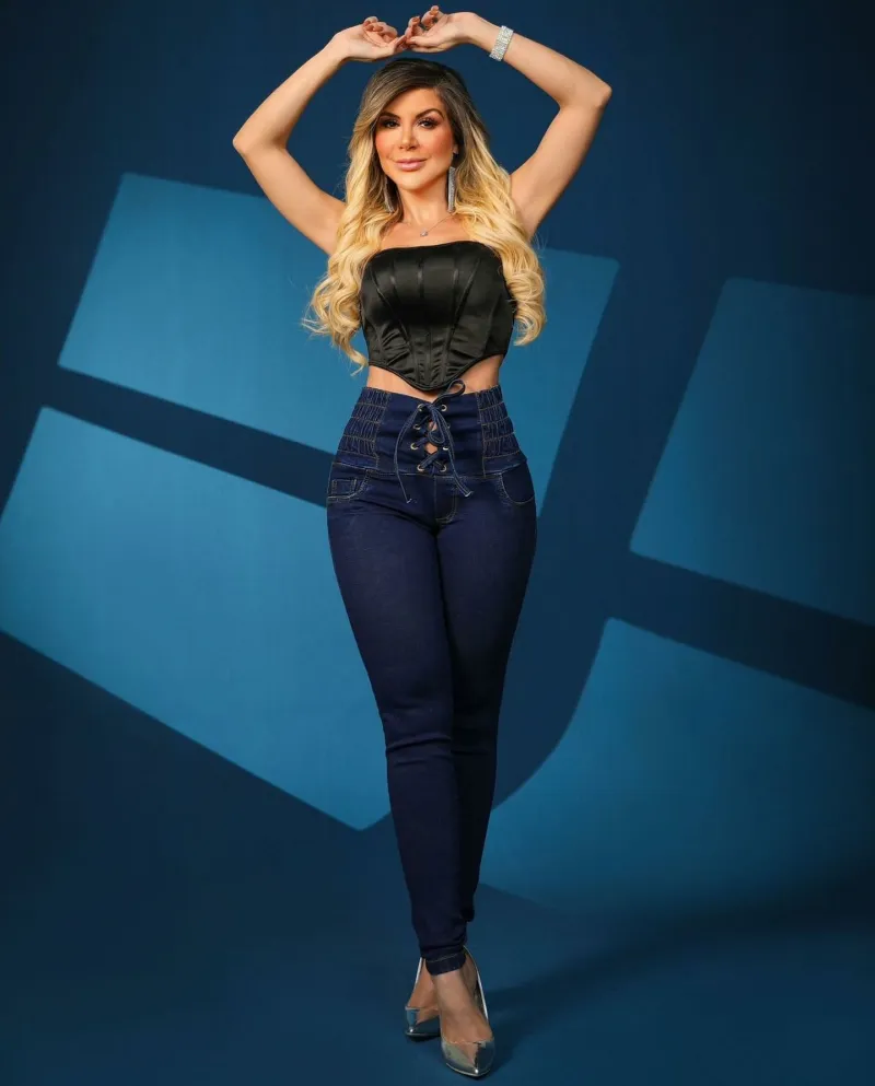 Factory Direct Sales Of New Strappy Slim-fitting Jeans For Women, High-waisted, Slimming Butt-lifting Trousers In Stock
