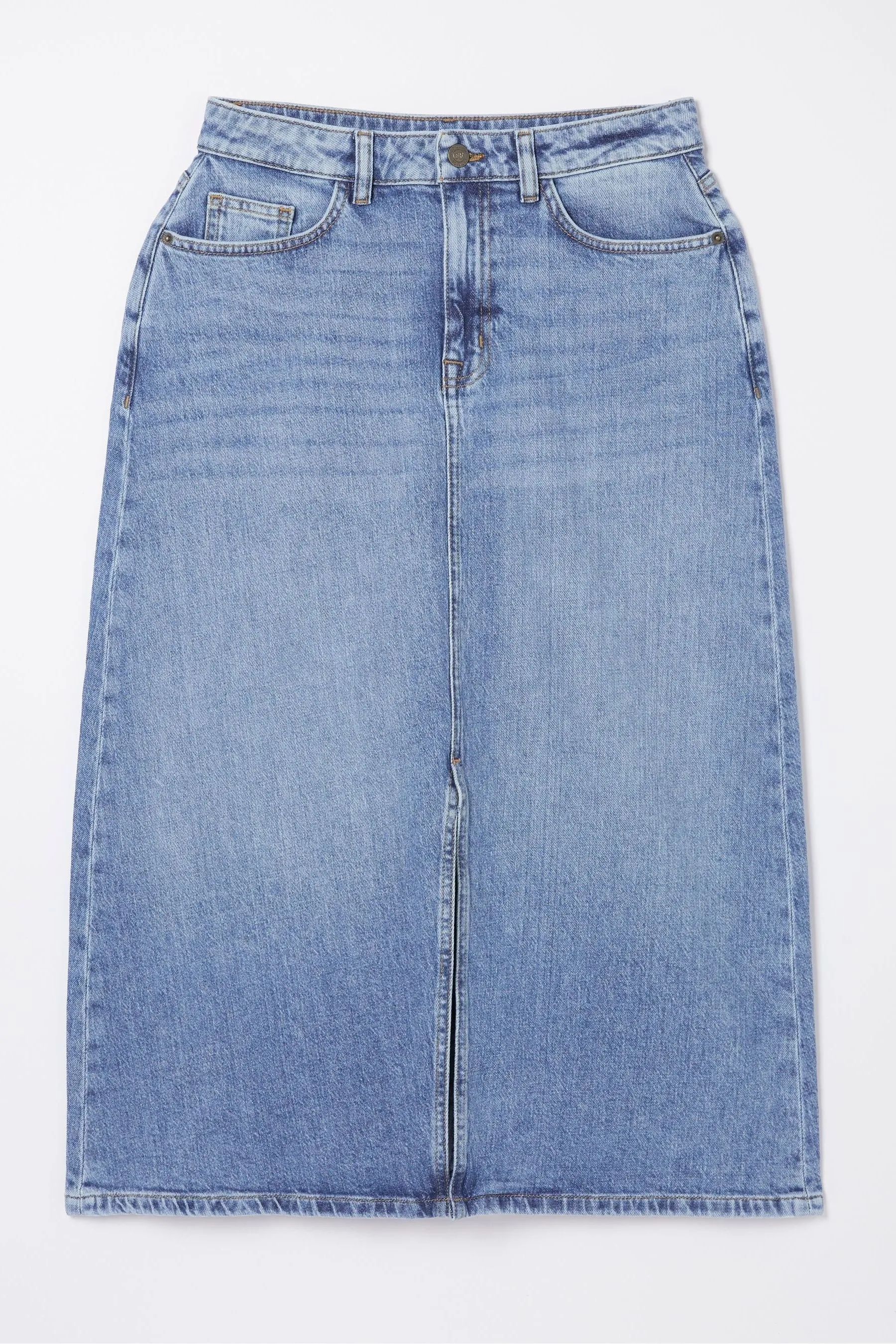 FatFace - Carla Denim Gonna midi
