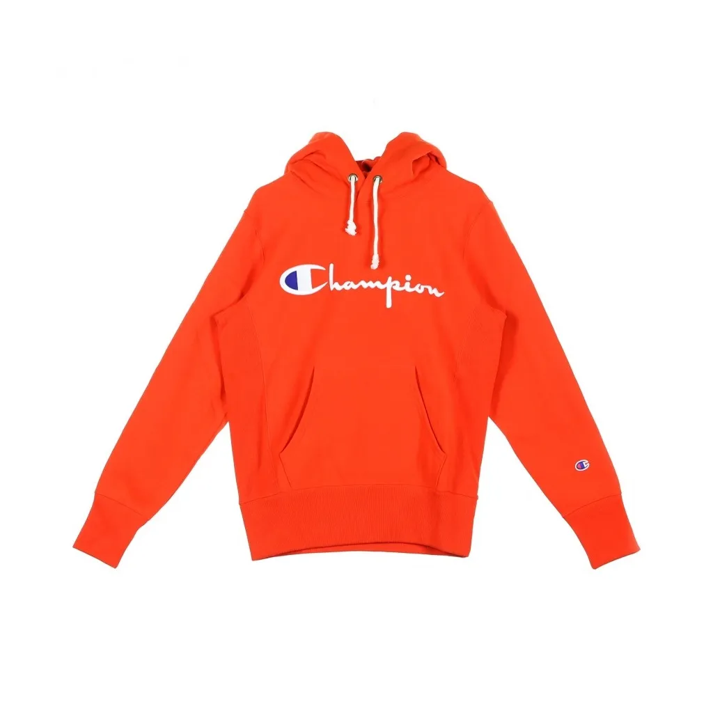 FELPA CAPPUCCIO HOODED SWEATSHIRT ORANGE