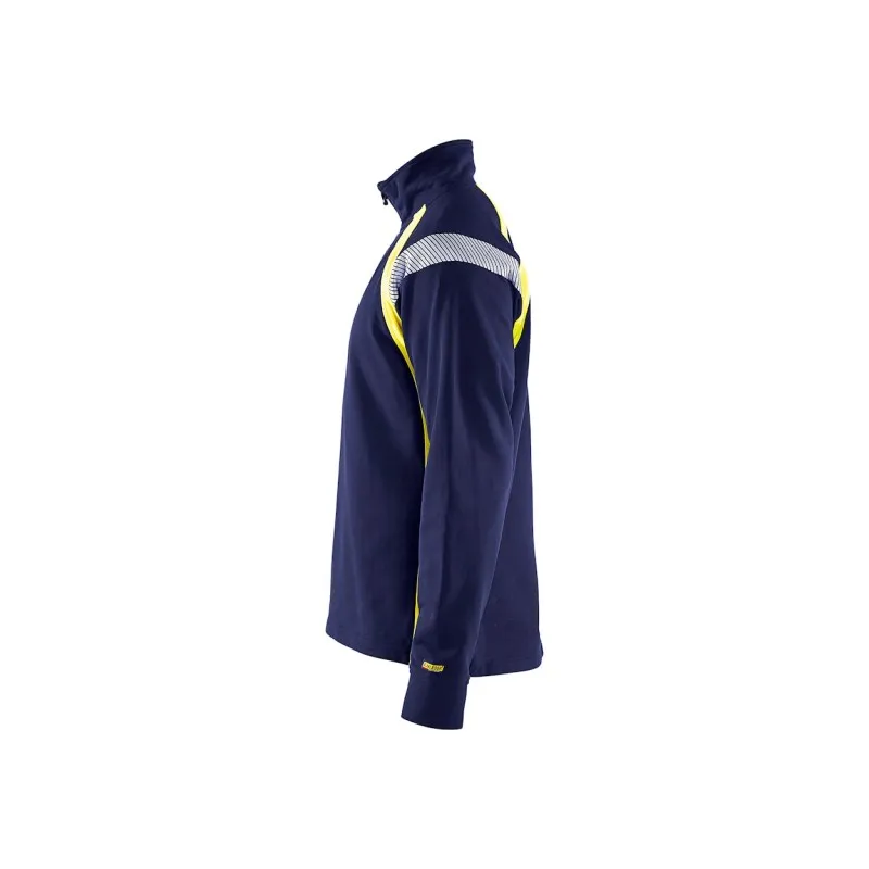 Felpa da Lavoro Blaklader 100% cotone mezza zip 343211588933L
