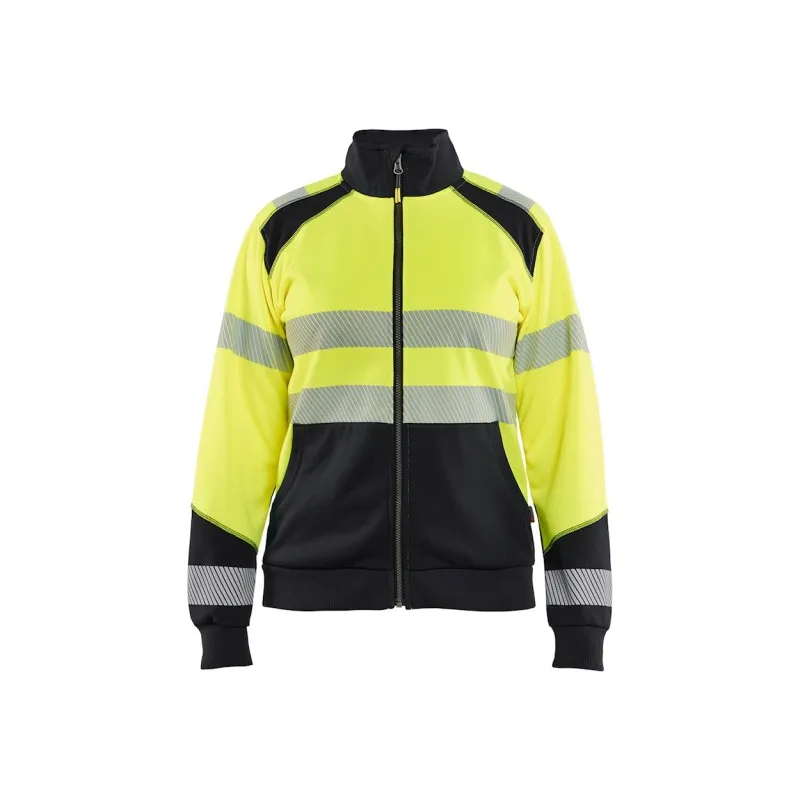 Felpa da Lavoro Blaklader alta visibilità donna zip intera 350825283389M