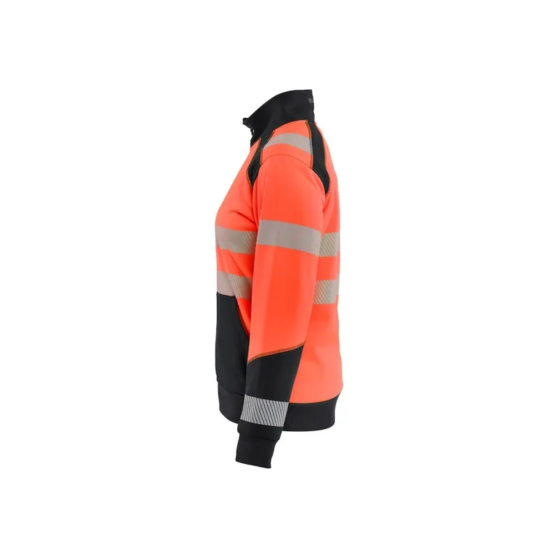 Felpa da Lavoro Blaklader alta visibilità donna zip intera 350825283389M