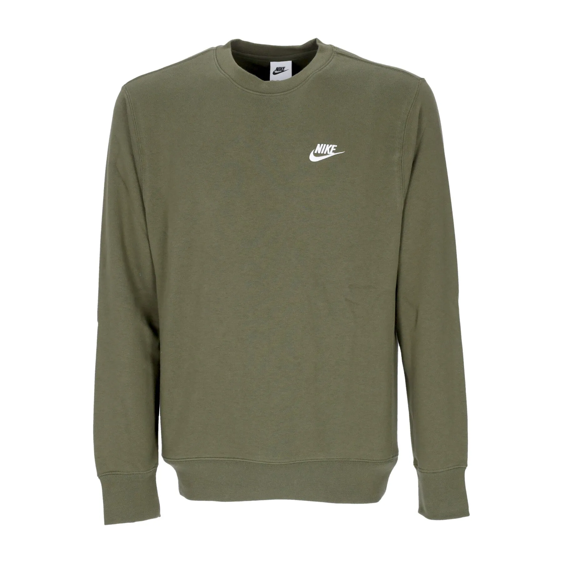 Felpa Girocollo Uomo Club Crew Bb Rouge Green/white