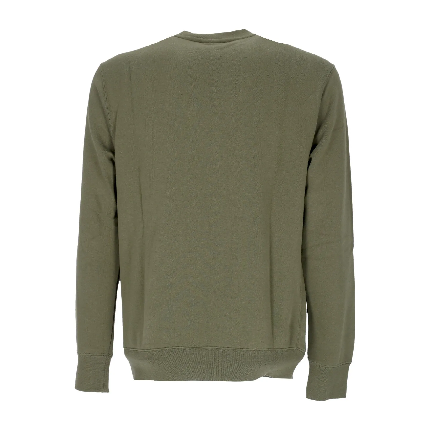 Felpa Girocollo Uomo Club Crew Bb Rouge Green/white