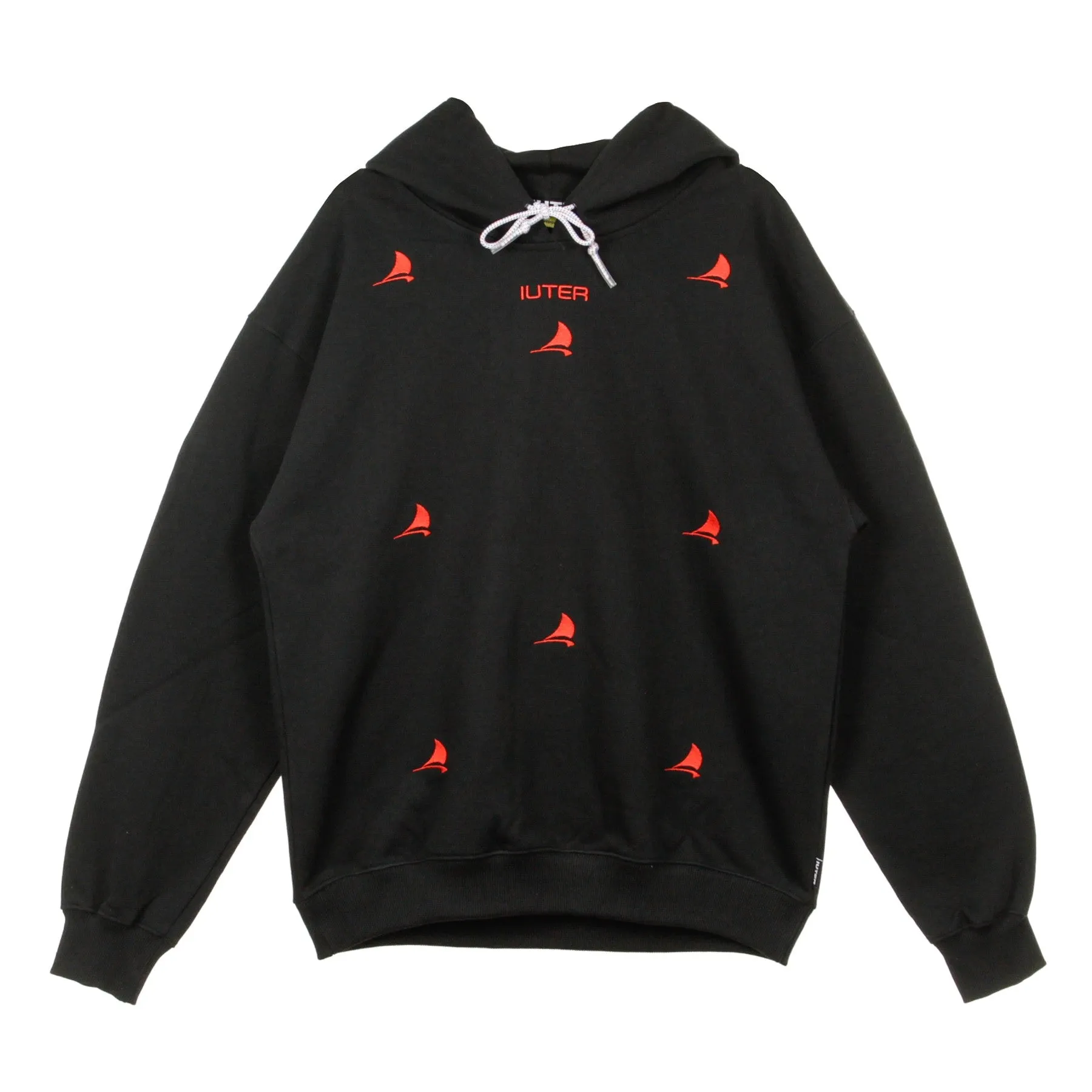 Felpa Leggera Cappuccio Uomo Skipper Hoodie Black