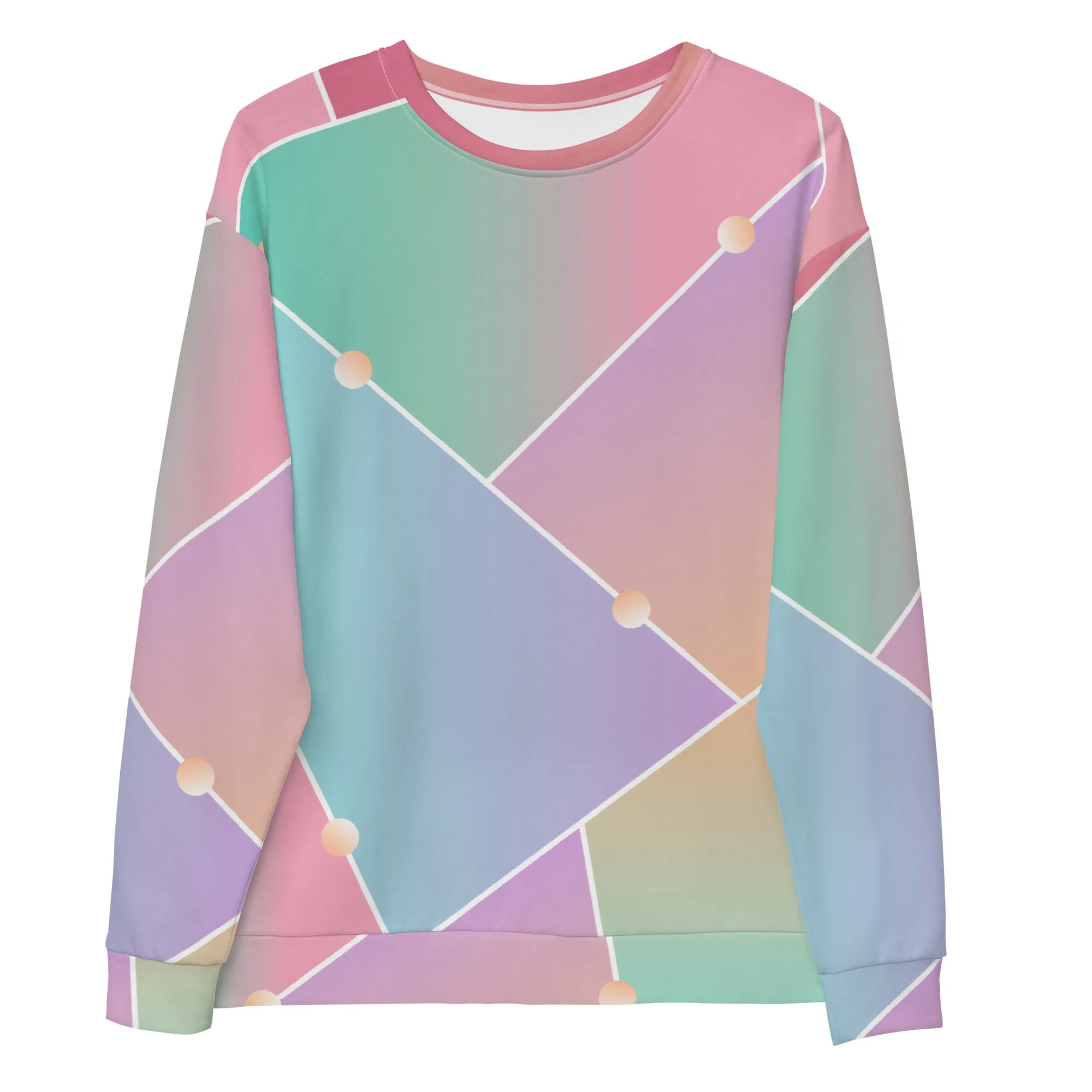 Felpa unisex con colori sfumati