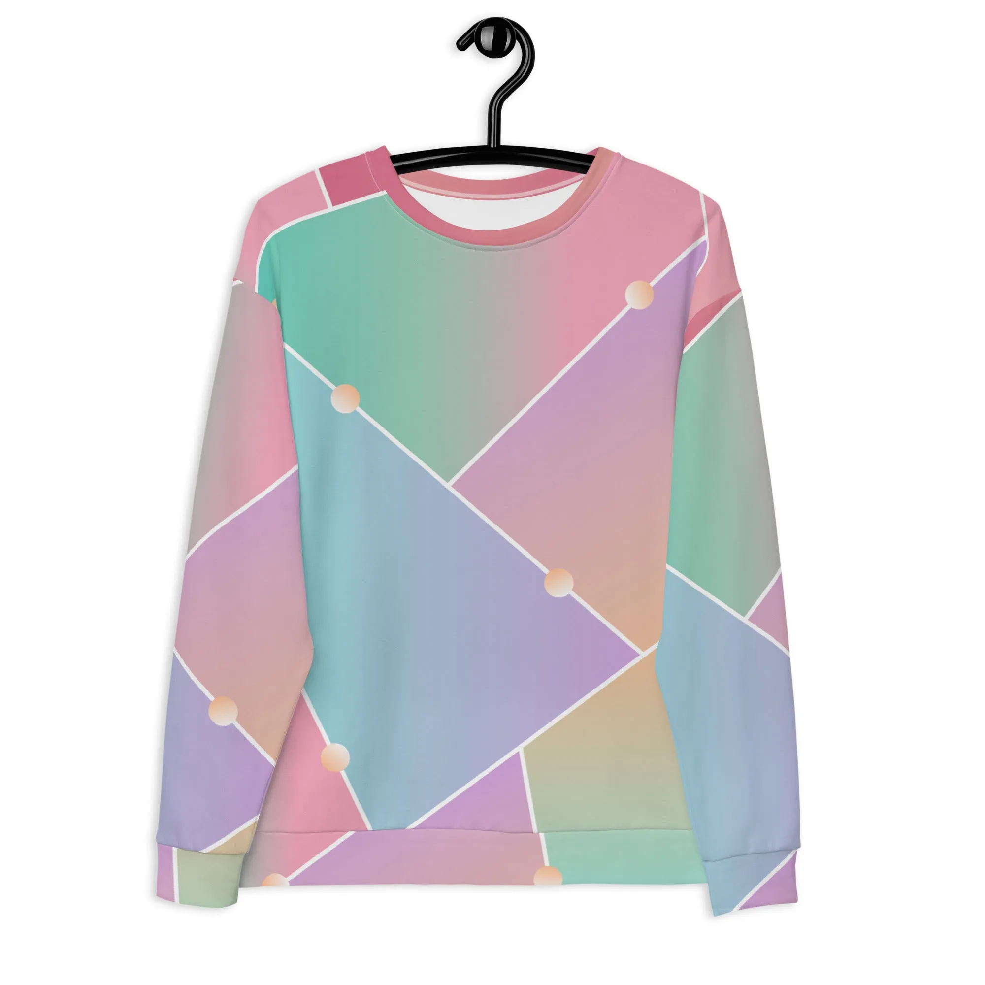 Felpa unisex con colori sfumati