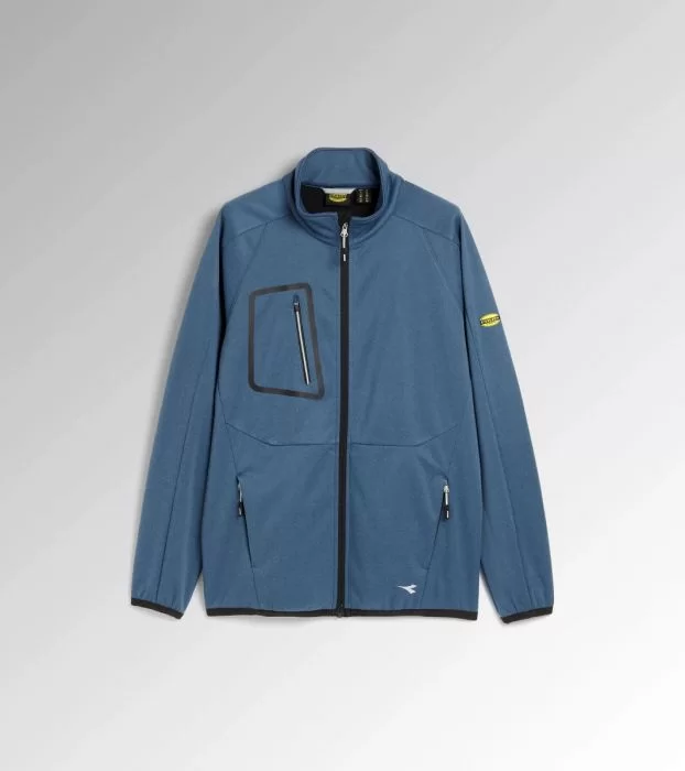 Felpe, Giacche e Gilet Diadora modello FELPA BONDED JACKET CROSS BLU  