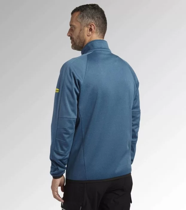 Felpe, Giacche e Gilet Diadora modello FELPA BONDED JACKET CROSS BLU  