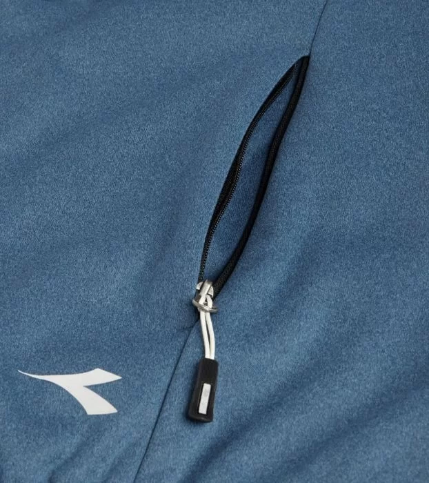 Felpe, Giacche e Gilet Diadora modello FELPA BONDED JACKET CROSS BLU  