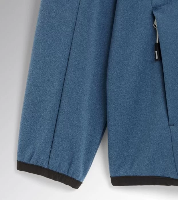 Felpe, Giacche e Gilet Diadora modello FELPA BONDED JACKET CROSS BLU  