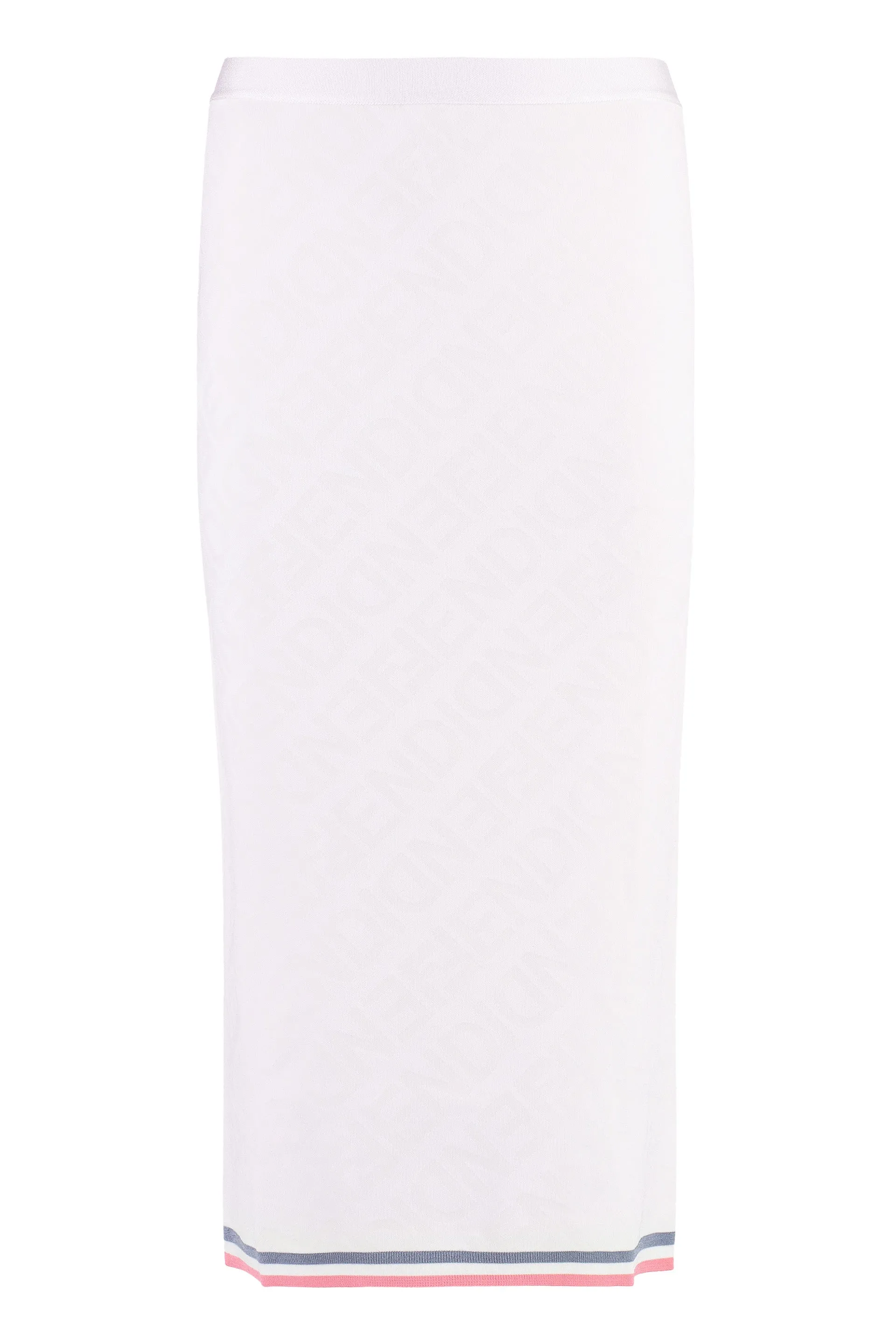 Fendi Gonna in maglia jacquard