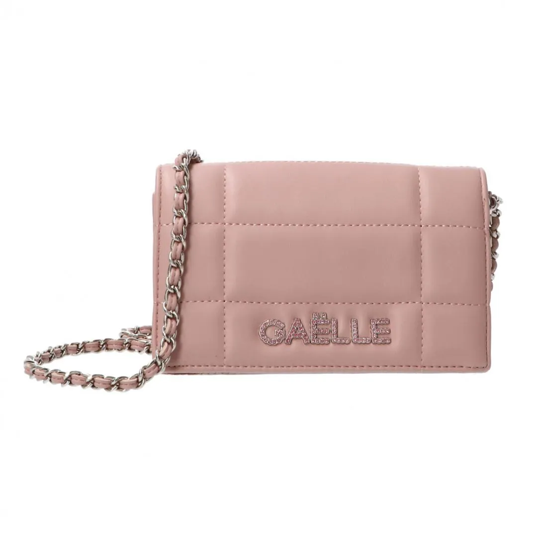GAACW00213 mini shoulder strapp matelasse' Rosa