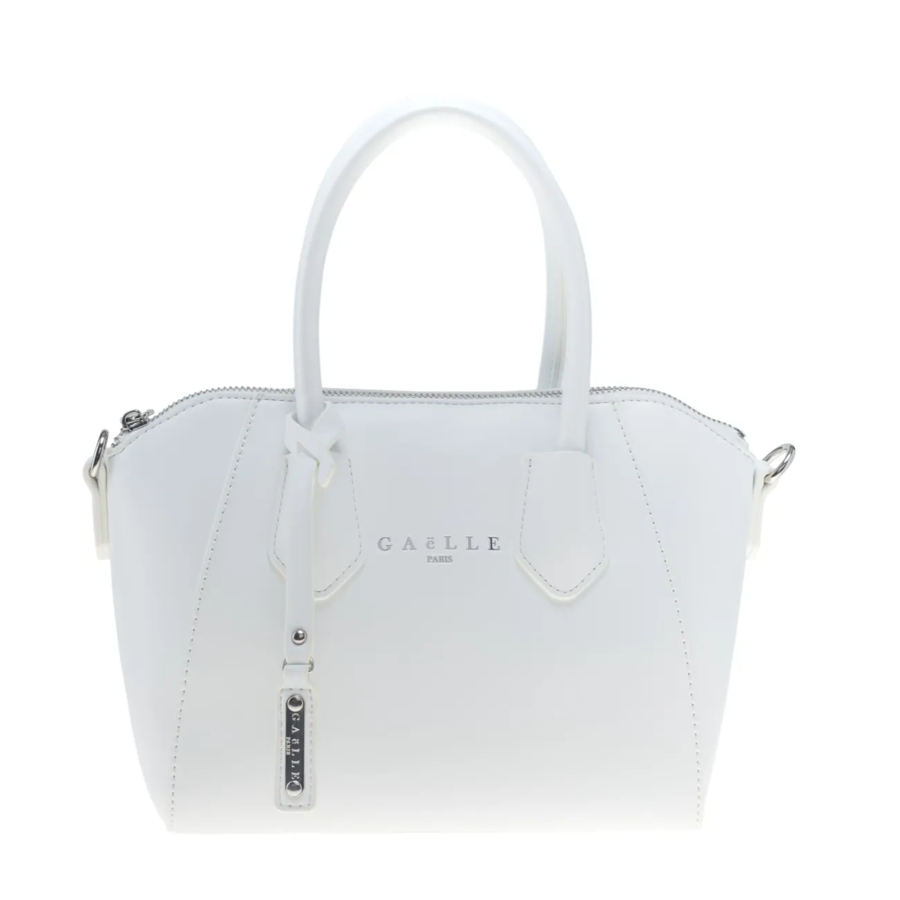 Gaelle borsa bauletto piccola bianca