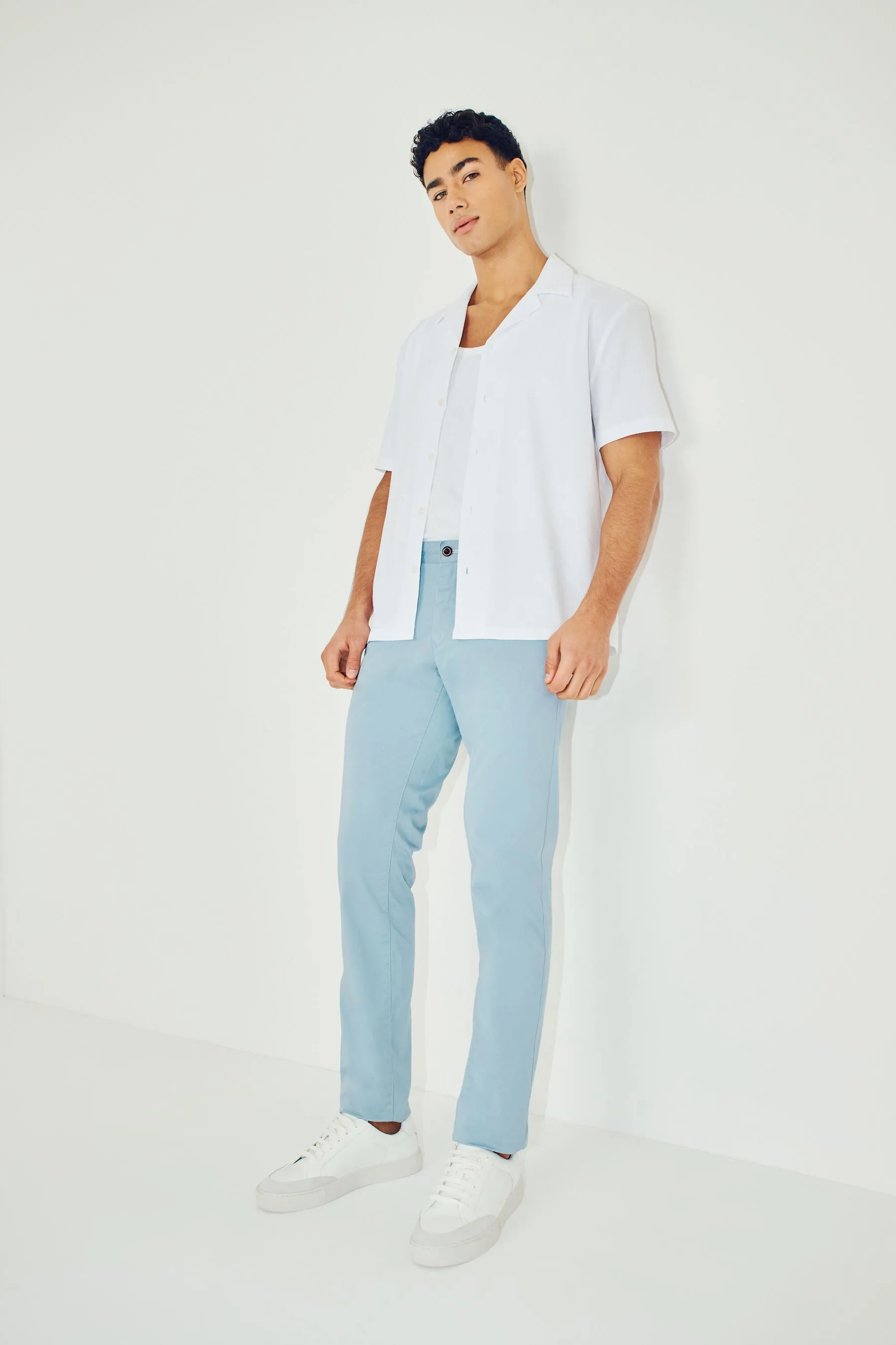 GANT Vestibilità attillata / Slim - Pantaloni chino in twill di cotone