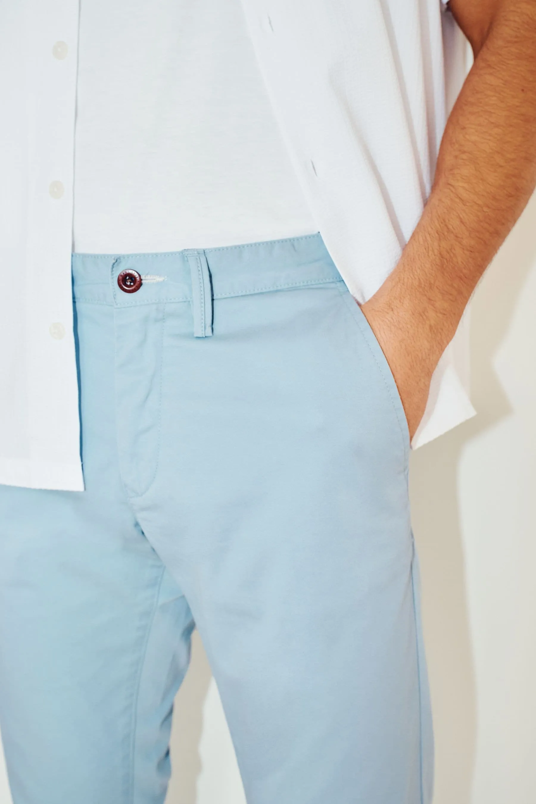 GANT Vestibilità attillata / Slim - Pantaloni chino in twill di cotone